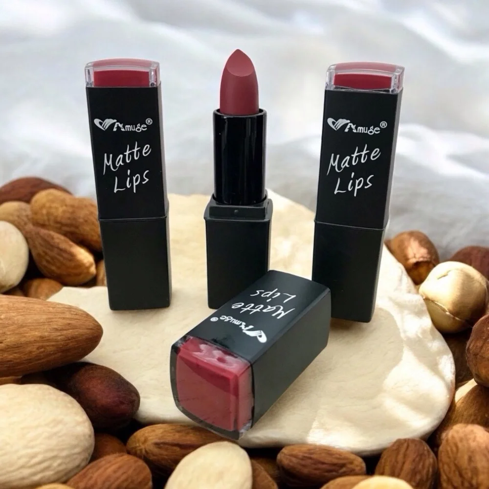 🆕3pcs Amuse Matte Lips Lipstick